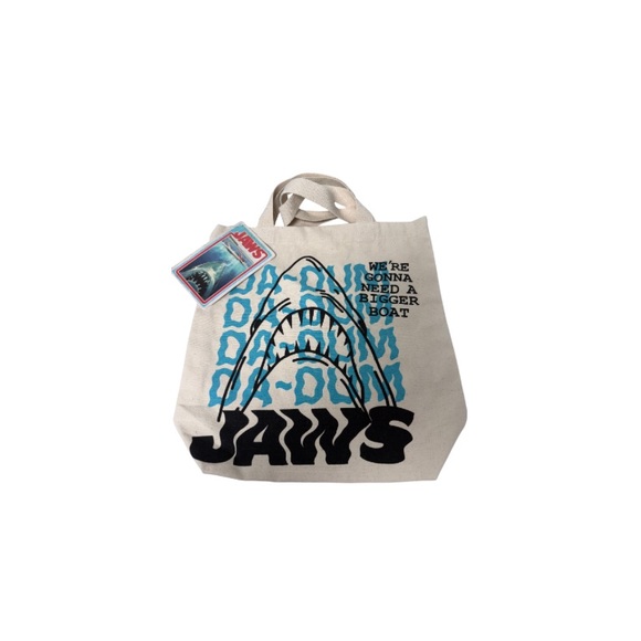 Handbags - Jaws Canvas Tote “Were gonna need a bigger boat”